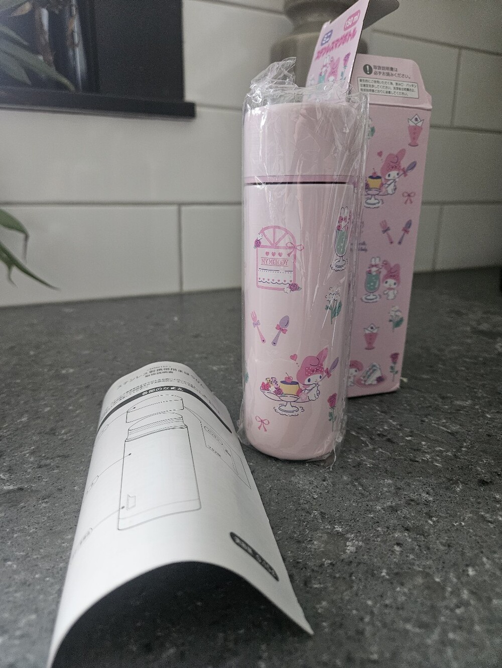 Sanrio My Melody Mini Stainless Steel Bottle 150mL w/ Box